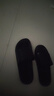 LURAD拖鞋男女情侶軟底外穿室內(nèi)防滑洗澡厚底涼拖家居拖鞋 黑色 42-43 曬單實(shí)拍圖