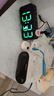 三每RGB炫彩色LED桌面時(shí)鐘科技感電競房氛圍燈電子鬧鐘時(shí)尚創(chuàng  )意桌搭TX5 黑色 曬單實(shí)拍圖