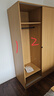 無(wú)印良品（MUJI）木制拉門(mén)衣柜 衣服儲(chǔ)物柜 臥室 KEA2CC3A 長(zhǎng)128*寬60*高200cm 曬單實(shí)拍圖