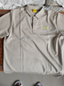吉普（JEEP）短袖T恤男士夏季polo寬松休閑涼感打底衫衣服男裝 卡其 4XL 曬單實(shí)拍圖