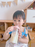 Bellesion直飲吸管奶瓶一歲以上2歲3歲-6歲寶寶ppsu防摔防漏喝奶喝水學(xué)飲杯 粉色 330ml 【2吸嘴+1直管+2刷】 曬單實(shí)拍圖