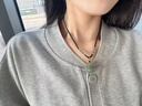 九華山和田玉項鏈女玉佛吊墜大肚佛公彌勒佛翡翠七夕情人節禮物送女朋友 和田玉佛項鏈-禮盒+證書(shū) 大號++已過(guò)香 曬單實(shí)拍圖