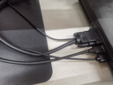 saikangVGA轉(zhuǎn)HDMI轉(zhuǎn)換線器帶供電 高清視頻適配器 電腦筆記本連接電視顯示器投影儀視頻線 VGA轉(zhuǎn)HDMI（帶供電） 0.5M 曬單實(shí)拍圖