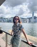 歌芭杉（GEBASHAN）品牌女裝多巴胺休閑運(yùn)動(dòng)套裝夏季新款減齡時(shí)尚襯衫牛仔短褲兩件套 襯衫+牛仔短褲 S [100斤內(nèi)] 曬單實(shí)拍圖