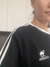 駱駝（CAMEL）夏日純棉T神男女寬松圓領(lǐng)短袖上衣T恤 C35BAXLN056A 幻影黑 L 曬單實拍圖