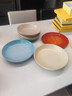 酷彩（Le Creuset）法國炻瓷溫哥華系列餐具意面飯碗沙拉水果碗冷菜盤(pán)22cm水漾藍 曬單實(shí)拍圖