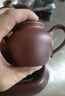 百年利永宜興紫砂壺純?nèi)止ぴV紫泥茗香壺功夫茶具泡茶壺家用150ml 曬單實拍圖