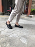 公羊（BECK）一腳蹬男鞋夏季新款薄款輕便休閑皮鞋男真皮軟底透氣潮流豆豆鞋男 黑色【皮鞋碼】 41 曬單實(shí)拍圖