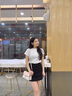 MK輕奢包包女包單肩包女士斜挎小方包七夕情人節(jié)禮物送女友老婆 白色（禮盒裝） 曬單實(shí)拍圖