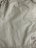 Lee涼涼褲天絲抽繩松緊腰直筒卡其色女短褲休閑潮流LWB008207201 卡其色 S 曬單實(shí)拍圖