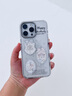 FUNNY RICH甜酷芭蕾風適用iPhone16ProMax手機殼蘋果15puls新款磁吸保護套漸變色透明14女ins防摔小清新可愛 公主茶話會-珍珠白 iPhone 15 Pro Max 曬單實拍圖
