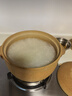 臻三環(huán)太生中藥砂鍋家用煲湯土沙鍋耐高溫干燒不裂燃?xì)鉅t灶煲仔飯燉鍋 底釉款 3L 曬單實(shí)拍圖