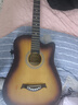 維卡斯（WEIKASI）民謠吉他初學(xué)者木吉他單板新手入門練習琴guitar吉它學(xué)生男女樂器 41英寸日落色+禮包【進階推薦】 曬單實拍圖