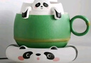 闋幸熊貓泡茶杯茶杯陶瓷茶水分離馬克杯創(chuàng)意咖啡杯水杯帶過濾禮盒 曬單實拍圖