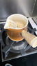 八千行圍爐煮茶壺陶瓷側(cè)把烤奶罐大容量室內(nèi)戶外煮茶器具可明火燒水壺 曬單實拍圖