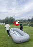 西哈泳士充氣船橡皮劃艇加厚硬底耐磨雙人沖鋒舟游玩釣魚(yú)船專(zhuān)用成人救生艇 【2人船】 2米  有線(xiàn)泵+救生衣*1 曬單實(shí)拍圖