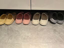 名創(chuàng)優(yōu)品（MINISO）家居拖鞋男女情侶家用舒適浴室防滑防臭涼拖鞋夏  煙灰色42-43 曬單實(shí)拍圖