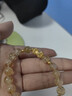 中國黃金（CHINA GOLD）招財貔貅黃金手鏈女士999足金黃水晶手串七夕情人節(jié)禮物送女友 足金貔貅黃水晶手串 曬單實拍圖