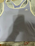 adidas綜合訓練低強度二合一運動美背內(nèi)衣背心女阿迪達斯官方   黑色/白   S S AB 曬單實拍圖