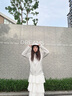 浪莎防曬衣女2025新款防紫外線冰絲涼感夏季超薄透氣戶外舒適寬松帽檐 灰色 UPF50+ XL 建議115-140 曬單實拍圖