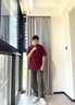 HIPANDA白色短袖t恤男士夏季純棉半袖上衣服潮牌寬松打底衫男體恤 白色 【官方正品】 XL 建議體重130-150斤 曬單實(shí)拍圖
