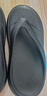 路拉迪霸氣人字拖男夏季防滑拖鞋黑色夾腳涼拖簡(jiǎn)約厚底夾拖沙灘鞋 灰色 43-44 曬單實(shí)拍圖