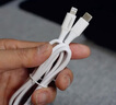 品勝（PISEN）蘋(píng)果小米數據線(xiàn)PD快充線(xiàn)20W充電器線(xiàn)Type-C適用手機配件電線(xiàn)iPad車(chē)載線(xiàn)type-C to Lightning 1米白色【經(jīng)典款]PD20W快充】 曬單實(shí)拍圖