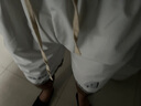 布恩普短褲男夏季新款美式潮流休閑運動(dòng)五分褲子學(xué)生透氣薄款寬松籃球褲 白色(主圖款） 2XL(145-154斤） 曬單實(shí)拍圖