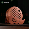柏森優(yōu)家 黑金檀實(shí)木隔熱墊特大家用碗碟盤子餐桌防燙隔熱墊耐高溫鍋墊子 花梨木套裝（4片條紋+祥云底座） 曬單實(shí)拍圖