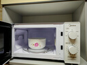 美的（Midea）變頻家用微波爐? 經(jīng)典雙旋鈕 360°轉(zhuǎn)盤加熱? 智能解凍 五檔火力18L容量213B升級款（M13J） 曬單實拍圖