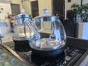 木馬人移動(dòng)茶桌家用小茶臺(tái)竹木茶車茶幾茶具套裝自動(dòng)燒水壺一體茶水柜 烏金石面板*80長+煮茶電器 曬單實(shí)拍圖