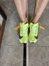 耐克NIKE女子 碳板跑步鞋減震 ZOOMX FLY 6運動(dòng)鞋FN8455-701熒光綠39 曬單實(shí)拍圖