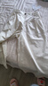 IEF/愛(ài)依服褲子2025夏季新款韓版文藝知性氣質(zhì)寬松百搭八分闊腿褲 杏 S 曬單實(shí)拍圖