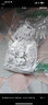 森馬（Semir）長(cháng)袖t恤女設計感滿(mǎn)印薄透網(wǎng)紗上衣2025春新款修身疊穿溫柔氛圍感 白色調00311 S 曬單實(shí)拍圖