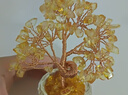 赟婭天然黃水晶發(fā)財樹擺件紫水晶招財樹辦公室工位玄學(xué)桌面裝飾品好物 【招財吸金】黃水晶發(fā)財樹送掛件 曬單實拍圖