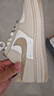 耐克NIKE板鞋女空軍一號 AIR FORCE 1運動(dòng)鞋HV5990-172白金38 曬單實(shí)拍圖