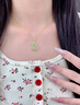 心言心語(yǔ)葫蘆和田玉項鏈女福祿吊墜新中式國潮銀飾送女友七夕情人節禮物 曬單實(shí)拍圖