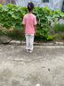 G.DUCKKIDS女童短袖套裝夏裝2025新款t恤半袖上衣中大童女裝夏季女孩兒童裝 粉色套裝 【T恤+褲子】 130 cm 曬單實(shí)拍圖