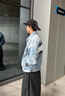 TOMMY JEANS25新款秋冬男女純棉美式復(fù)古風(fēng)后背大旗標(biāo)刺繡牛仔外套21242 牛仔藍(lán)1A5 L （推薦：155-170斤） 曬單實(shí)拍圖