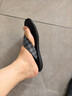 啄木鳥(niǎo)潮牌拖鞋男外穿人字拖2025新款夏季男士夏季防滑耐磨夾腳沙灘休閑 黑色 42 曬單實(shí)拍圖