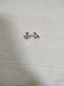 Lnieer999足銀銀杏葉耳釘女款螺旋擰扣養(yǎng)耳洞耳環(huán)睡覺免摘2025新款耳飾 【999足銀】銀杏葉耳釘 曬單實拍圖