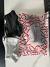 古今（GUJIN）5雙桑蠶絲襪子男士中筒襪夏季薄款網(wǎng)眼透氣純色夏天長襪長筒男襪 曬單實(shí)拍圖