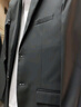 羅蒙（ROMON）西服套裝男士小西裝外套職業(yè)正裝修身休閑伴郎服 黑色3XL 曬單實(shí)拍圖
