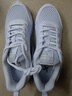 特步運動(dòng)鞋女款春夏新款小白鞋網(wǎng)面跑步鞋厚底輕便休閑旅游慢跑鞋子女 白灰-透氣網(wǎng)面 37 曬單實(shí)拍圖