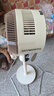 創(chuàng)維【全屋驅(qū)蚊】空氣循環(huán)扇家用電風(fēng)扇落地扇2025新款大風(fēng)量語(yǔ)音遙控輕音節(jié)能臥室小風(fēng)扇Q522 白咖色 曬單實(shí)拍圖