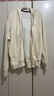 ABERCROMBIE & FITCH男裝女裝情侶裝25春季經(jīng)典小麋鹿運(yùn)動(dòng)風(fēng)寬松連帽衛(wèi)衣KI122-5251 奶油白 S (175/92A) 曬單實(shí)拍圖