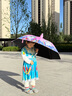 葆氏兒童雨傘女童遮陽傘長直柄小學(xué)生幼兒園晴雨黑膠傘卡通糖果小馬 曬單實(shí)拍圖