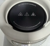 摩飛電器（Morphyrichards）電熱水壺全玻璃恒溫壺家用熱水壺燒水壺養(yǎng)生煮茶壺多段控溫電水壺極速風冷沖奶泡奶機MR5602 1.2L 椰奶白 曬單實拍圖