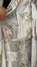 sohiwoo月子服產(chǎn)婦春夏季薄款產(chǎn)后純棉孕婦哺乳睡衣居家服抗菌防螨孕婦裝 卡布利鴨（帶哺乳口） XL【奇幻之旅｜夢(mèng)游仙境系列】 曬單實(shí)拍圖