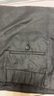 無(wú)印良品（MUJI）女式漢麻混斜紋抽褶寬版褲褲子女款25年夏季休閑褲女裝闊腿褲長(zhǎng)褲 黑色 XL (165/74A) 曬單實(shí)拍圖